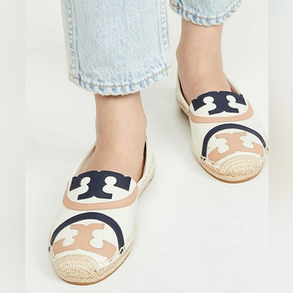 Tory Burch Logo Espadrilles